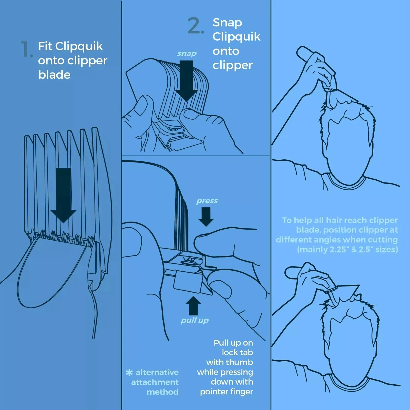6 قطعة/المجموعة لحرس المقص Clipquik 32 مللي متر-64 مللي متر ( # 20 18 16 14 12 10) أمشاط دليل المقص لملحقات Wahl مجموعة حماية المقص