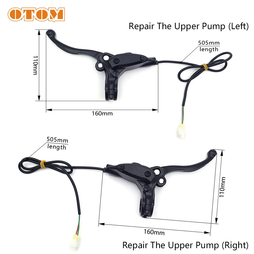 For Surron Brakes New Integrated Front Rear Brake Pump Assy Set Sur-Ron Ultra Bee X S Electric Dirt Bike Accessories Brake Lever