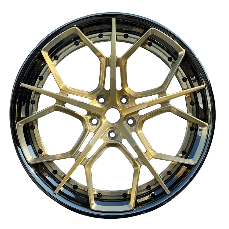 

Low Price Custom Forged Rims Deep Concave 6061-T6 Aluminum Alloy Two-piece Automobile Wheel Hub