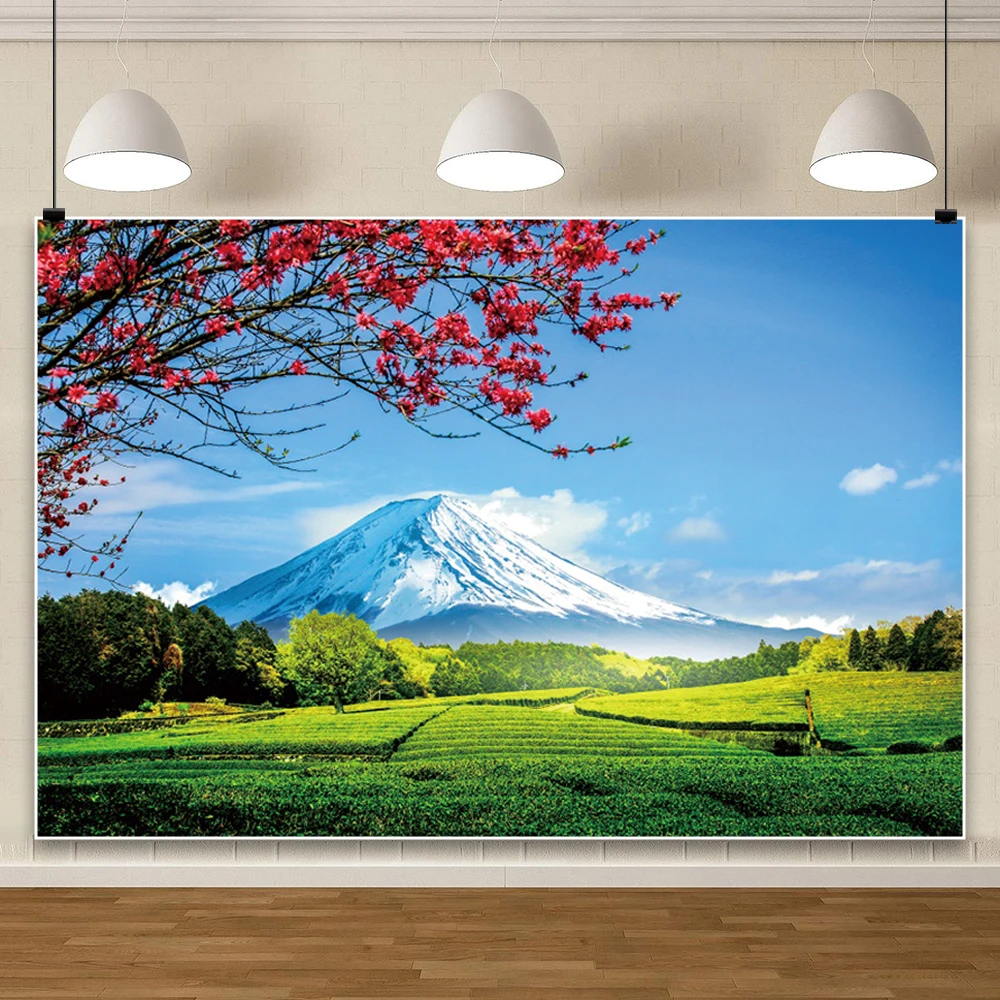 الربيع بارك زهر الكرز التصوير خلفية شجرة وردية الزفاف الاطفال خلفية غرفة ديكور قماش فوتوكول كابينة تصوير الدعائم