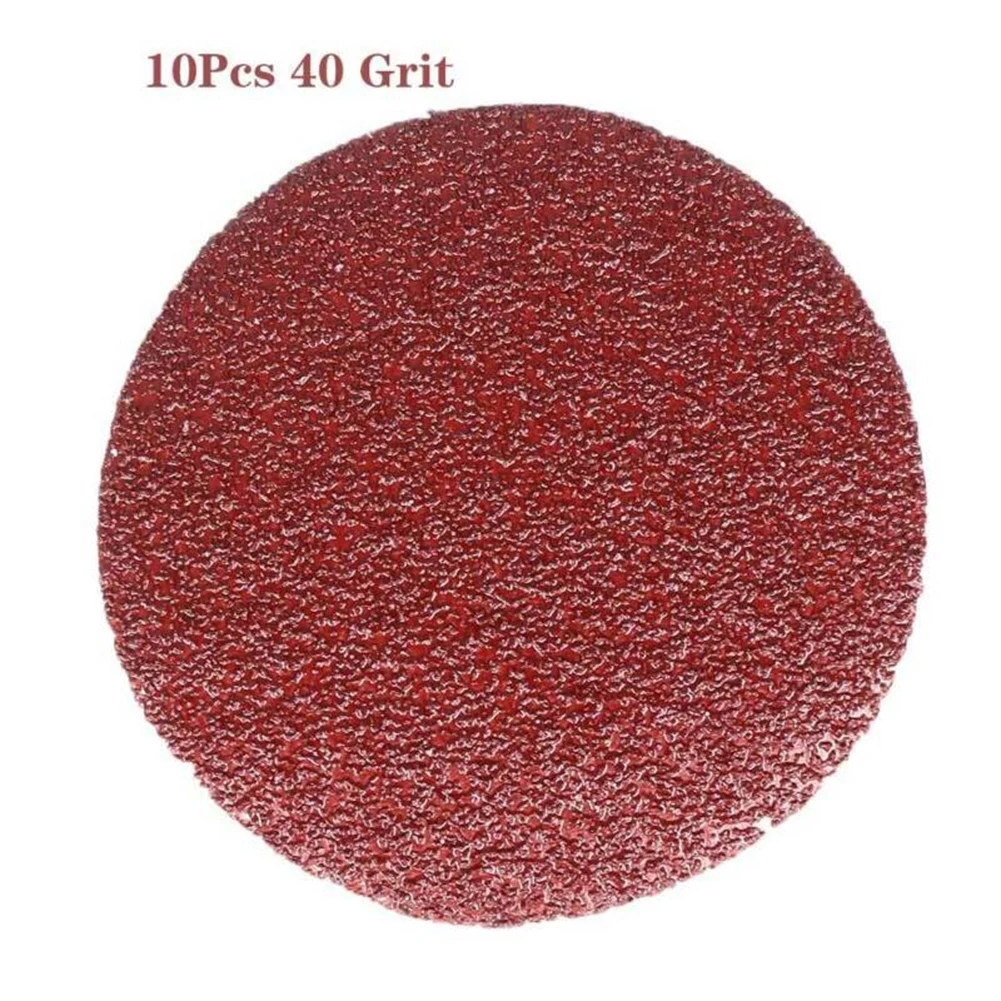 

Brand new High quality Portable Practical Premium Useful Sandpaper 10pcs 5inch/125mm Disk Sand Sheets Round Shape