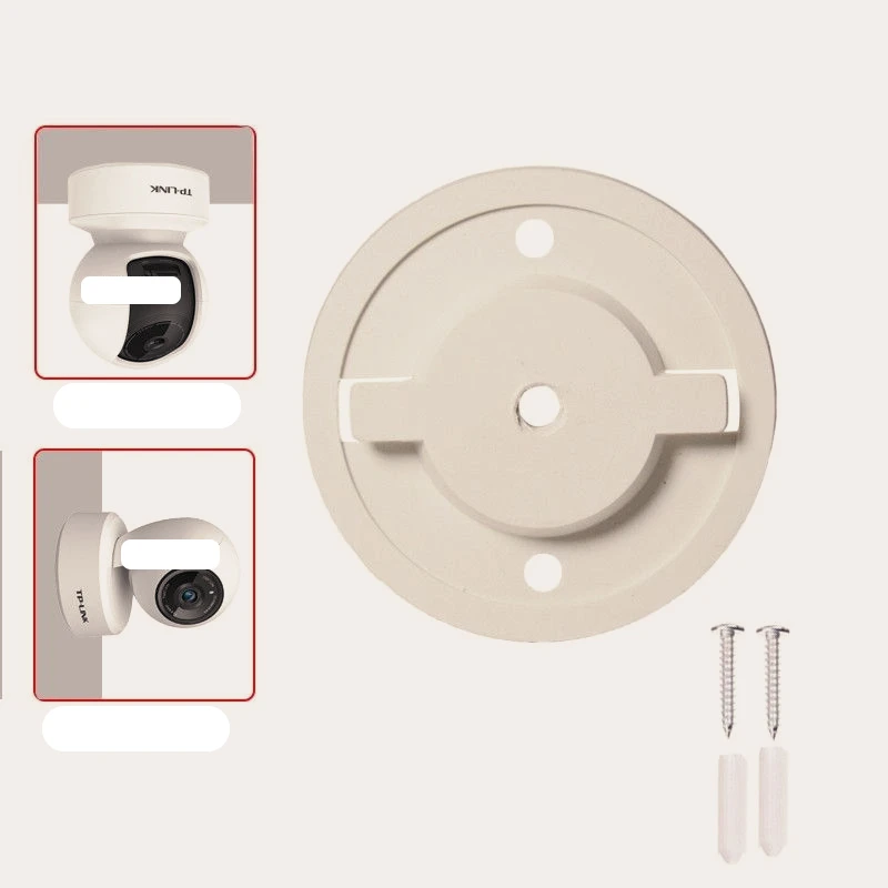 [SU]1Set ABS TL70 Mounting Base With Screw Wall Hanging Tapo Ceiling Upside Down For C200 Smart Camera TP-Link C210 Accessories