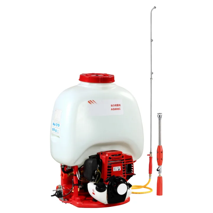 Garden tools agriculture sprayer 25cc knapsack four stroke power sprayer 139F engine Sprayers AS800