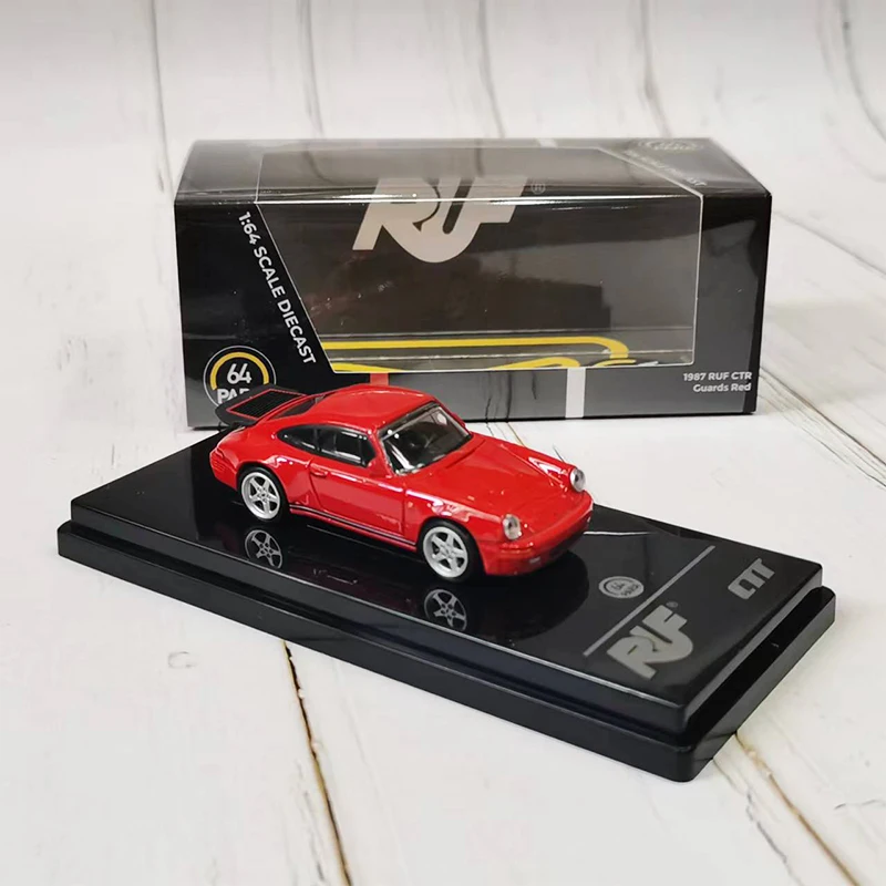 Para64 1:64 modello di auto giocattolo RUF CTR 911 regali di visualizzazione del veicolo pressofuso in lega