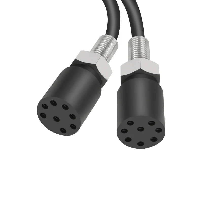 DBH8F 8-Pin Ethernet Circular Subsea Connector Underwater Pluggable Watertight Plug Cable for ROV Robots Subconn ROOT