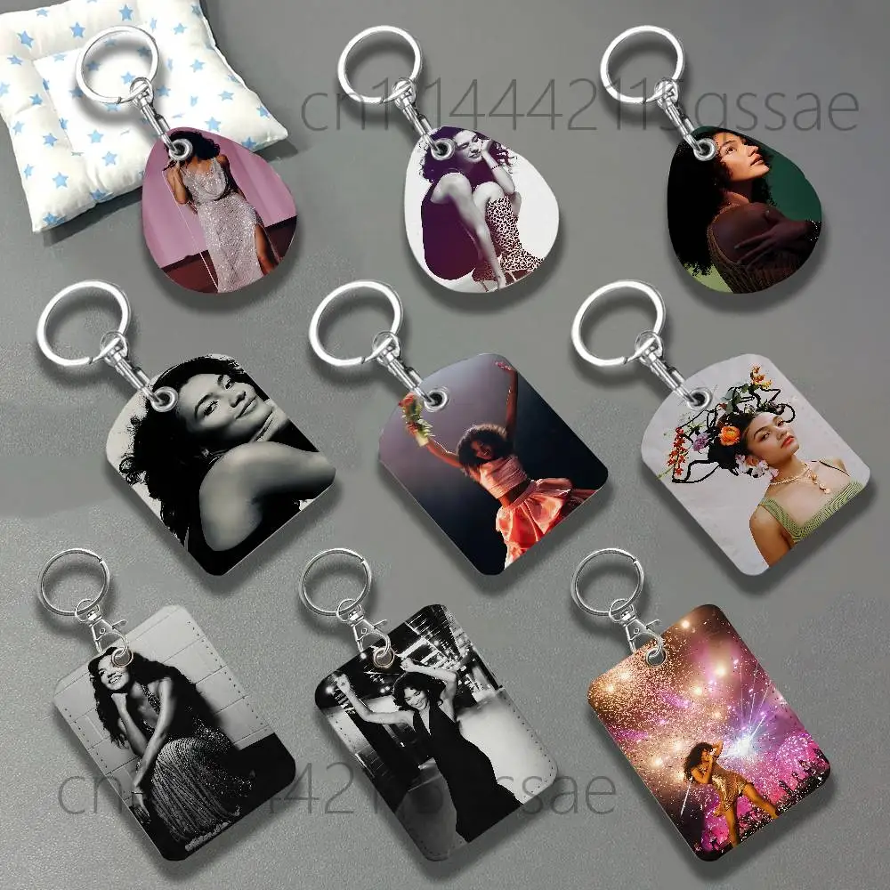 O-Olivvia D-Deans Leather Keychain Card Holder For Airtag & Access Cards Modern Bus Pass