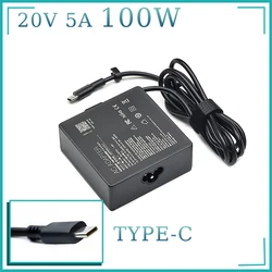 20V 5A 100W USB Type C AC Adapter Laptop Charger For Asus Zenbook 14 Flip OLED UN5401 UN5401RA UN5401QA UP5401EA UP5401ZA Power