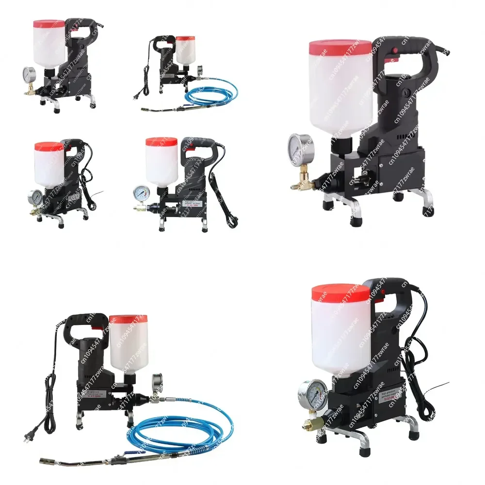 Electric High Pressure Industrial Grade Airless Spray Gun With 2L Cup 18kPa Max Pressure 5m Hose