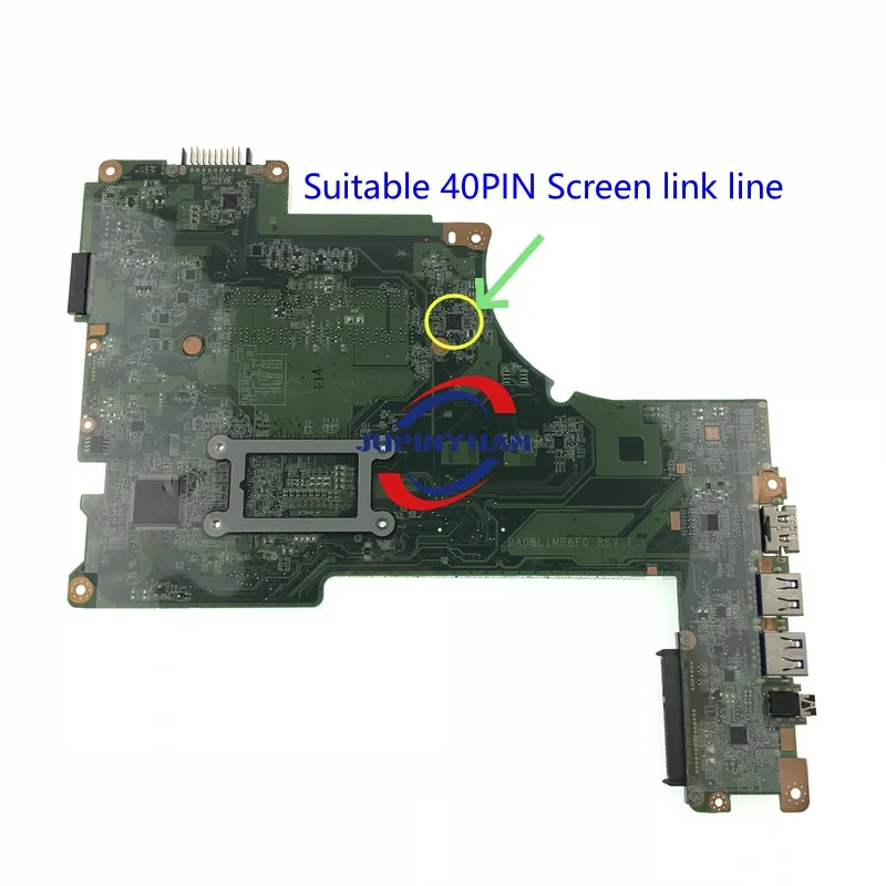 Imagem -02 - Placa-mãe Portátil para Toshiba Satellite L50 S55 S50t-b S55-b Série A000296900 Dablidmb8e0 I54th r7 M260 Gpu Notebook pc