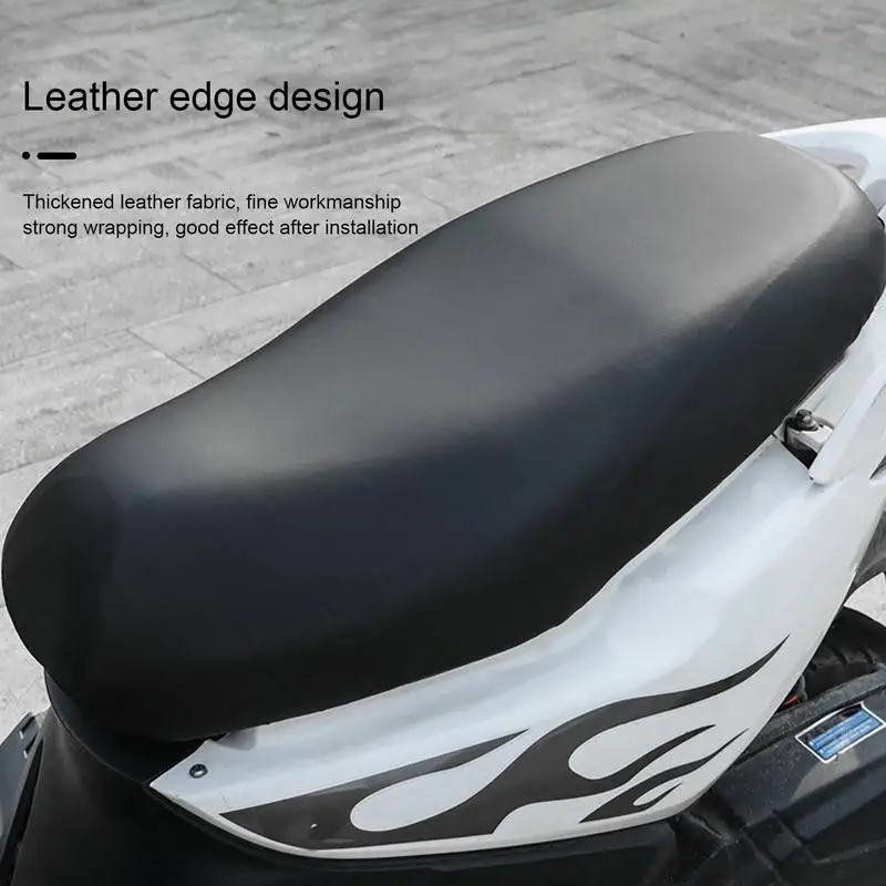

Motorcycle Rain Seat Cover Dustproof Large Seat Pad Cover For Long Rides Breathable Moped Accessories Cushion For Home Outdoor