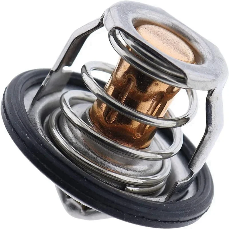 New-2X 19434-73014 71°C Thermostat 160°F With Gasket For Bobcat 463 553 753 763 773 7753 S150 S160 S175 19434-73010 6653948