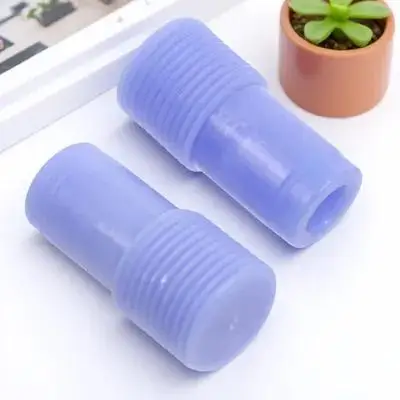

2pcs 22Mm Threaded Tip Replacement Broom Handle Adapter Pole End Connector Repair Extension Stick Handle Tips Durable Plastic