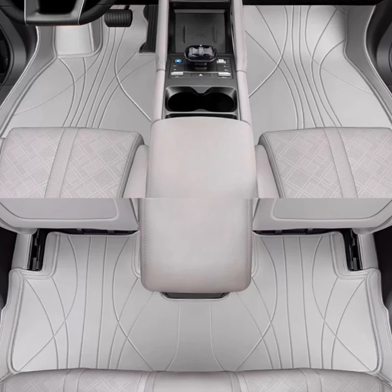 

For BYD ATTO 2 Yuan UP 2024 2025 2026 Leather Foot Pad Original Car Construction Dedicated Premium Leather Car Accessories