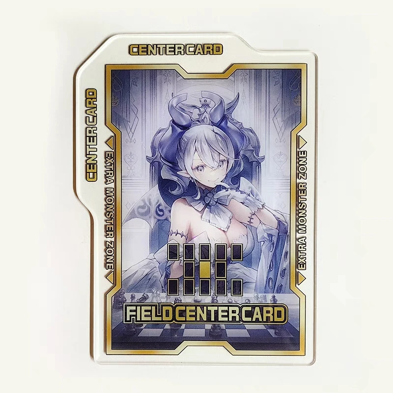 Yugioh Cards Game Field Center Card Yu-Gi-Oh! Lacrima the Crimson Tears Figures Acrylic Partition Separation Cards Toy