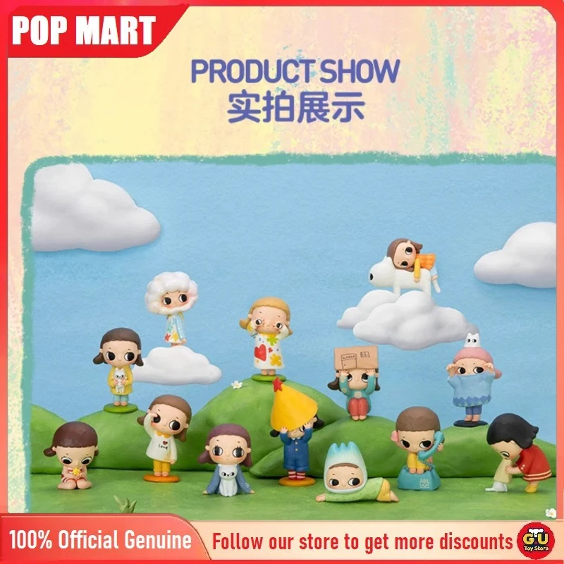 

Original POPMART Nyotas Flauschige Life Series Blind Box Guess Bag Toys Dolls Cute Anime Figure Ornaments Gifts