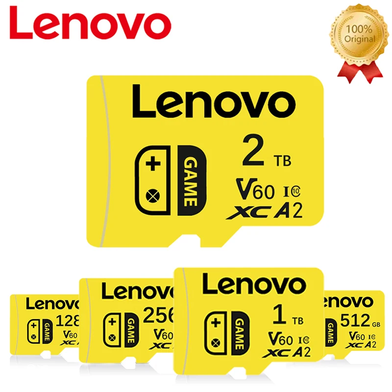 Lenovo 2TB 1TB Micro TF/SD Card Class 10 SD Card 256GB Memory Card 128GB 512GB TF Card Free For Shipping Cameras /tablet/Drone