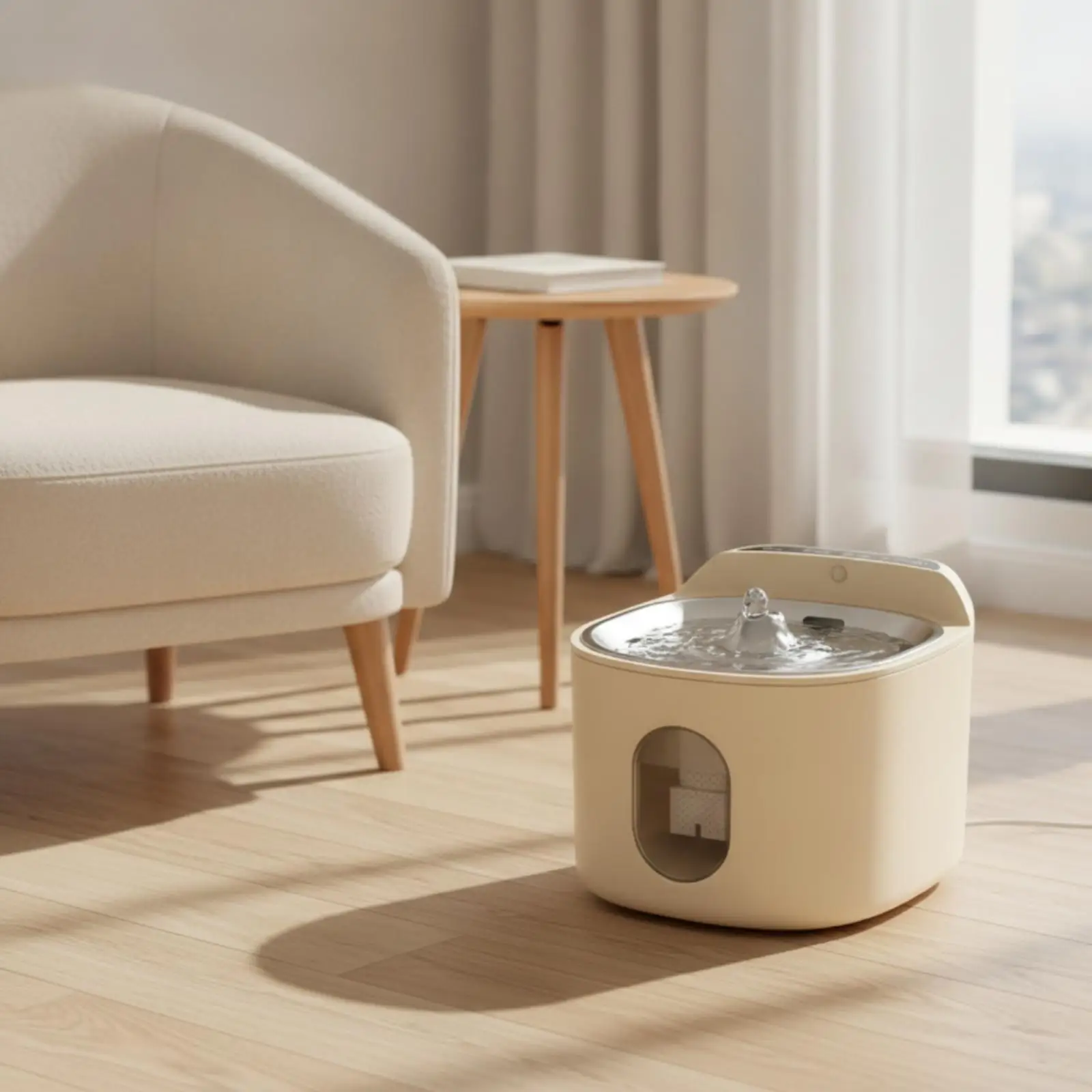 Automatic Drinking Founta Smart Pet Fountain Wireless Filtered Water Dispenser for Cats and Dogs Large Capacity Clean Drinking view 2