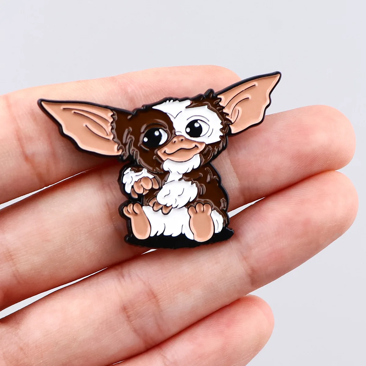Hot Selling Alloy Drop Oil Pin Badge Monster Lapel Brother Sist Pin For Clothing Backpack Accessories Gift