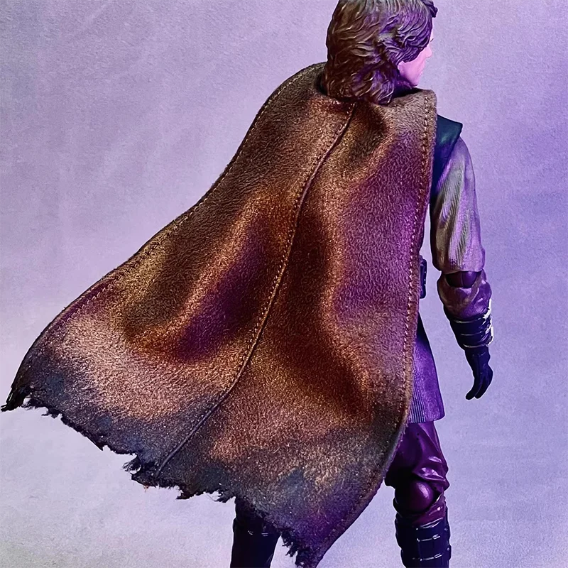 1/12 Scale Soldier Made Old Suede Cloak Model 6-inch Movable Doll Clothing Accessories Collection Display Toy Gifts