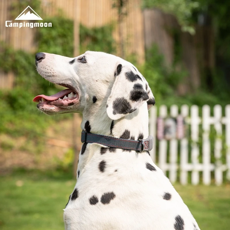 CAMPINGMOON PS-160 Outdoor Explosion-Proof Pet Leash Lengthened Polyester Anti-Break-Free Medium And Small Dog Walking Leash