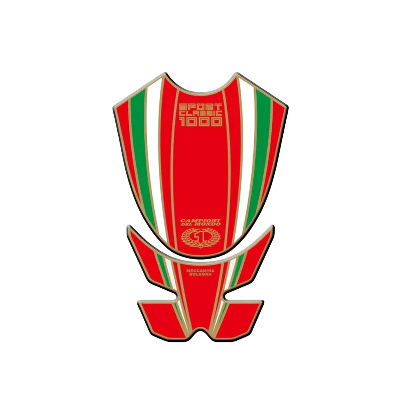 For Ducati Sport Classic 1000 2005-2009 Motorcycle Tank Pad Protector 3D Gel Sticker Decal - 3