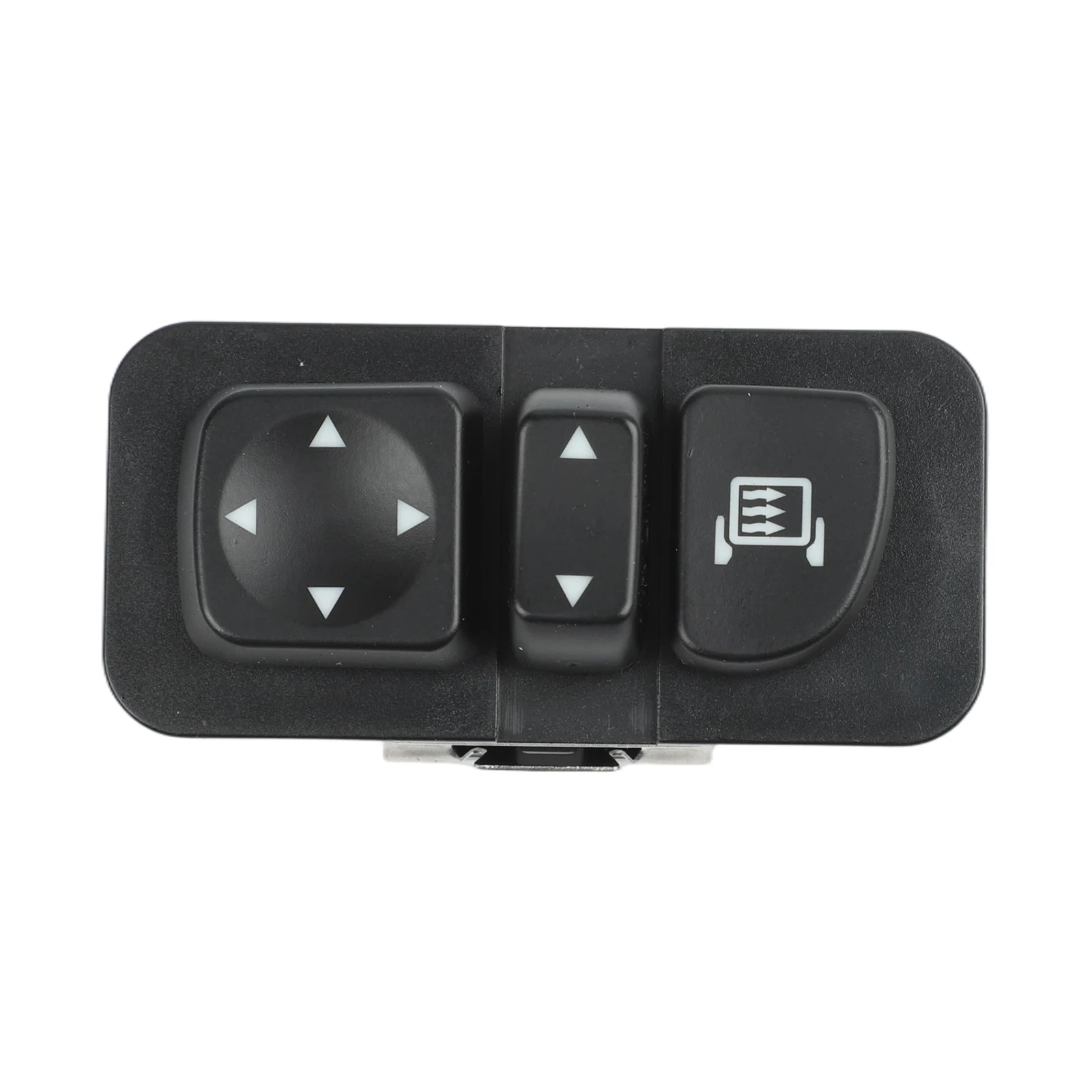 Rearview Mirror Switch Q276016003 Q27-6016-003 For Peterbilt For Truck Interior Control Button Replacement Black ABS Plastic