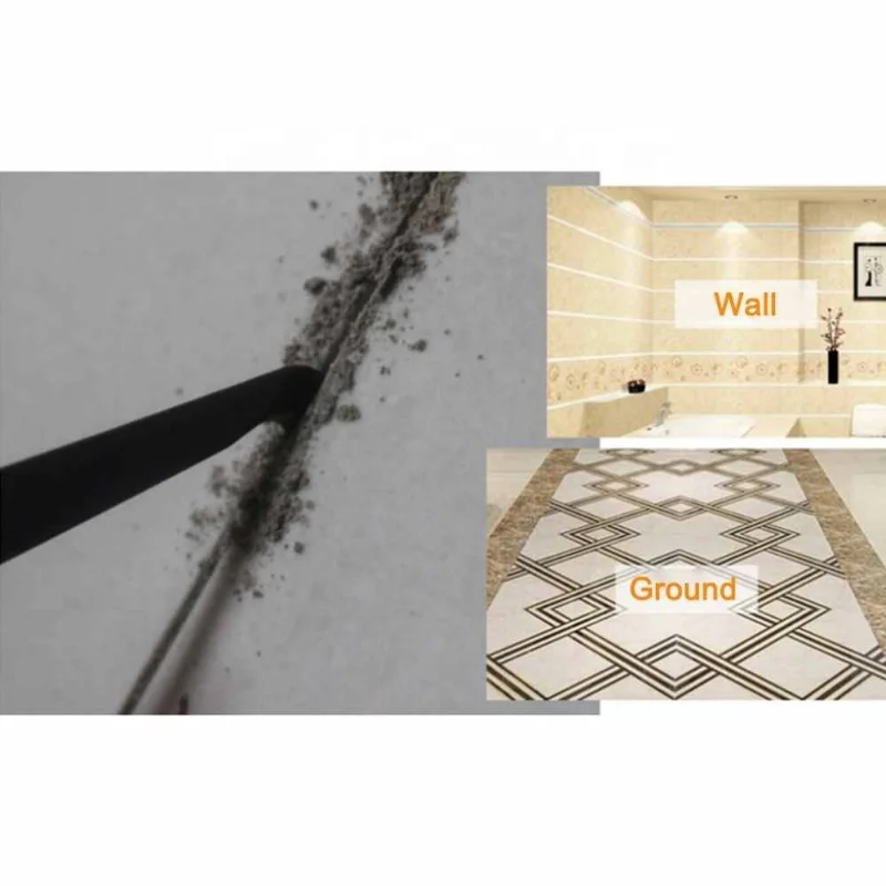 เครื่องมือซ่อมแซมช่องว่างกระเบื้อง มีดตะขอ การทําความสะอาดและกําจัดมืออาชีพของเครื่องมือช่างยาแนวเก่า ทังสเตนเหล็กร่วม Notcher Collator