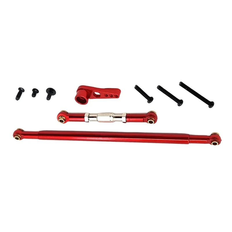 WOTT-RC Car Accessories Upgrade Adjustable Steering Tie Rod Kit For 1/12 Scale MN86 G500 MN128 Models