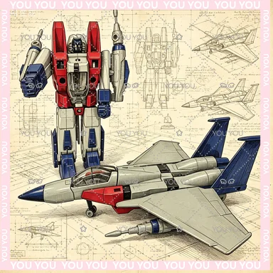 

In Stock Classic Transforming Toys G1 Reissue KO Edition Starscream Cybertron Autobots Action Figures Collectible Gifts