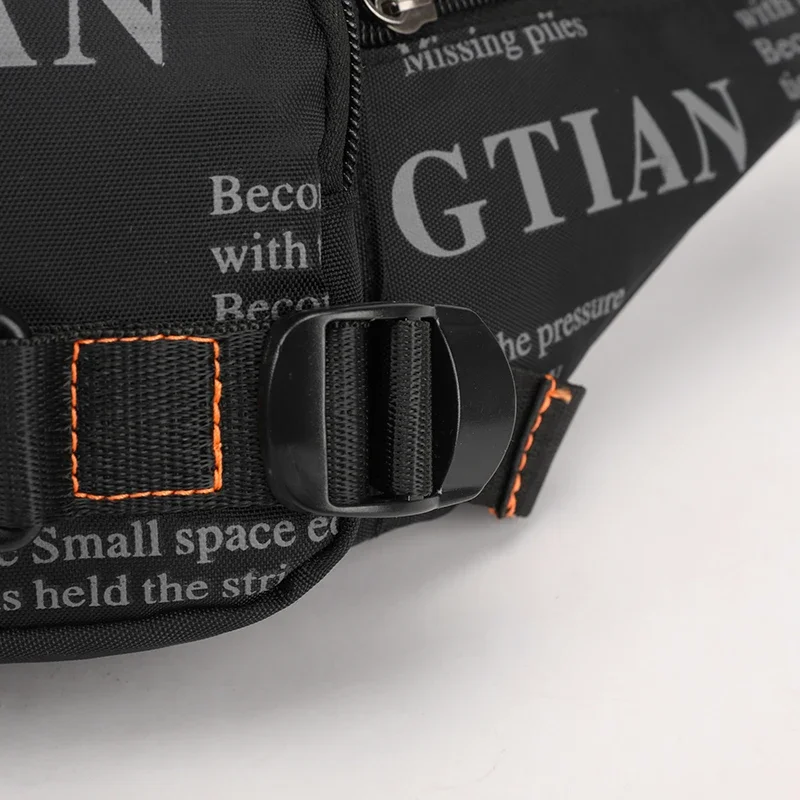 Men's Waterproof Nylon Waist Pack - Lightweight Running Belt Bag for Travel, Sports & Outdoor Activities image 4