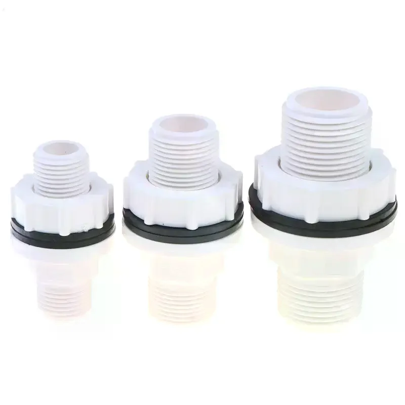 Garden Water PVC Outer Wire Pipe Connector For Water Tank Water Tower Oil Tank Water Bucket Fish Tank Interface