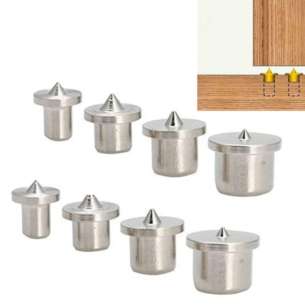 

Dowel Centers Marker Hole Dowel Centre Point Marker Hole Chrome plating Tenon Center 8x Accessories Chrome Plating 10mm