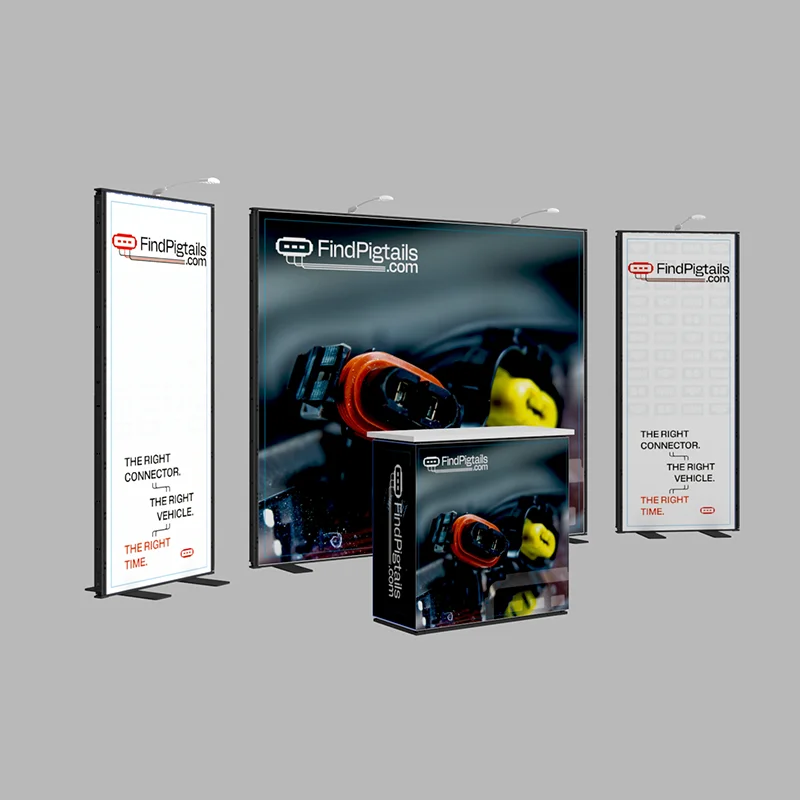New Style Luban Trade Show Booth 10x10 Backdrop Stand Aluminum Modular Exhibition Booth Displays