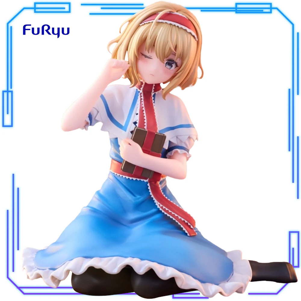 

В наличии FuRyu, оригинальная аниме Touhou Project Alice Margatroid-фигурка с лапшой, 10 см, коллекционная модель, игрушечные фигурки