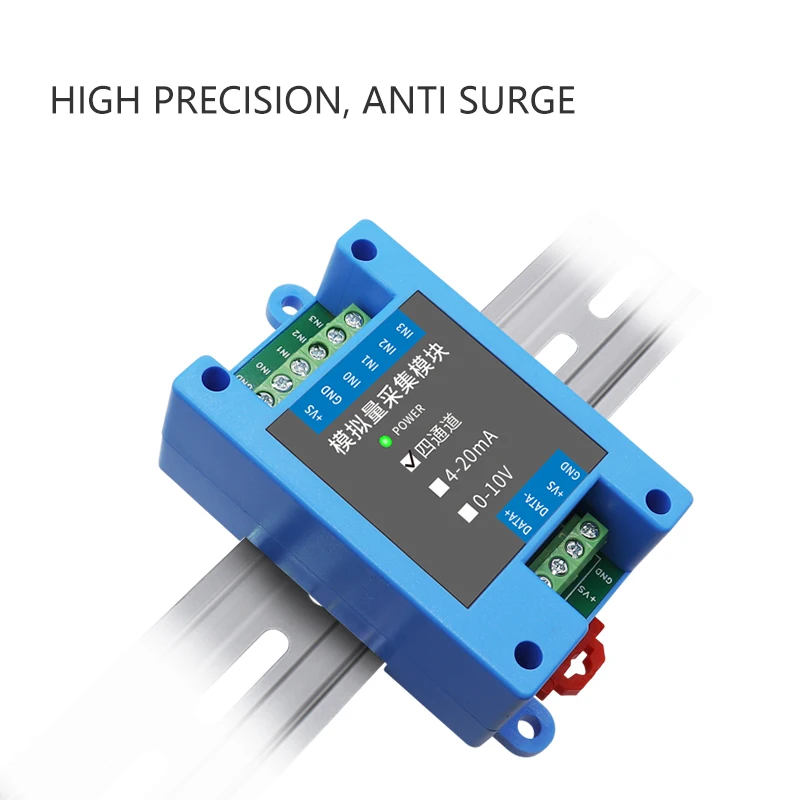 TD-300X series Current/Voltage InputAnalog acquisition modulesingle ended unipolar analog signal acquisition