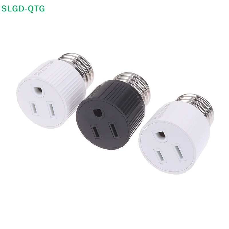 

Горячая новинка! 2 шт. адаптера для светильников E26/E27/B22 с 3-контактным разъемом, переходник для цоколя лампы, адаптер для основания лампы, термостойкий, 1250 Вт.