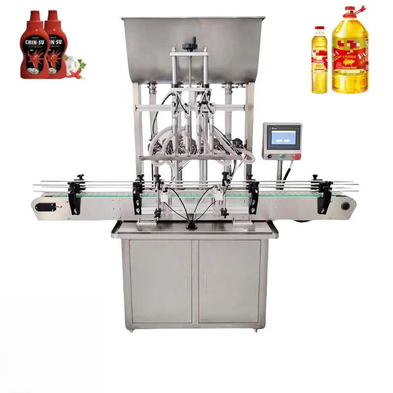 Factory Price Automatic Liquid Water Juice Honey Aerosol Filling Machine Bottle Oil Paste Filling Capping And Labeling Machine
