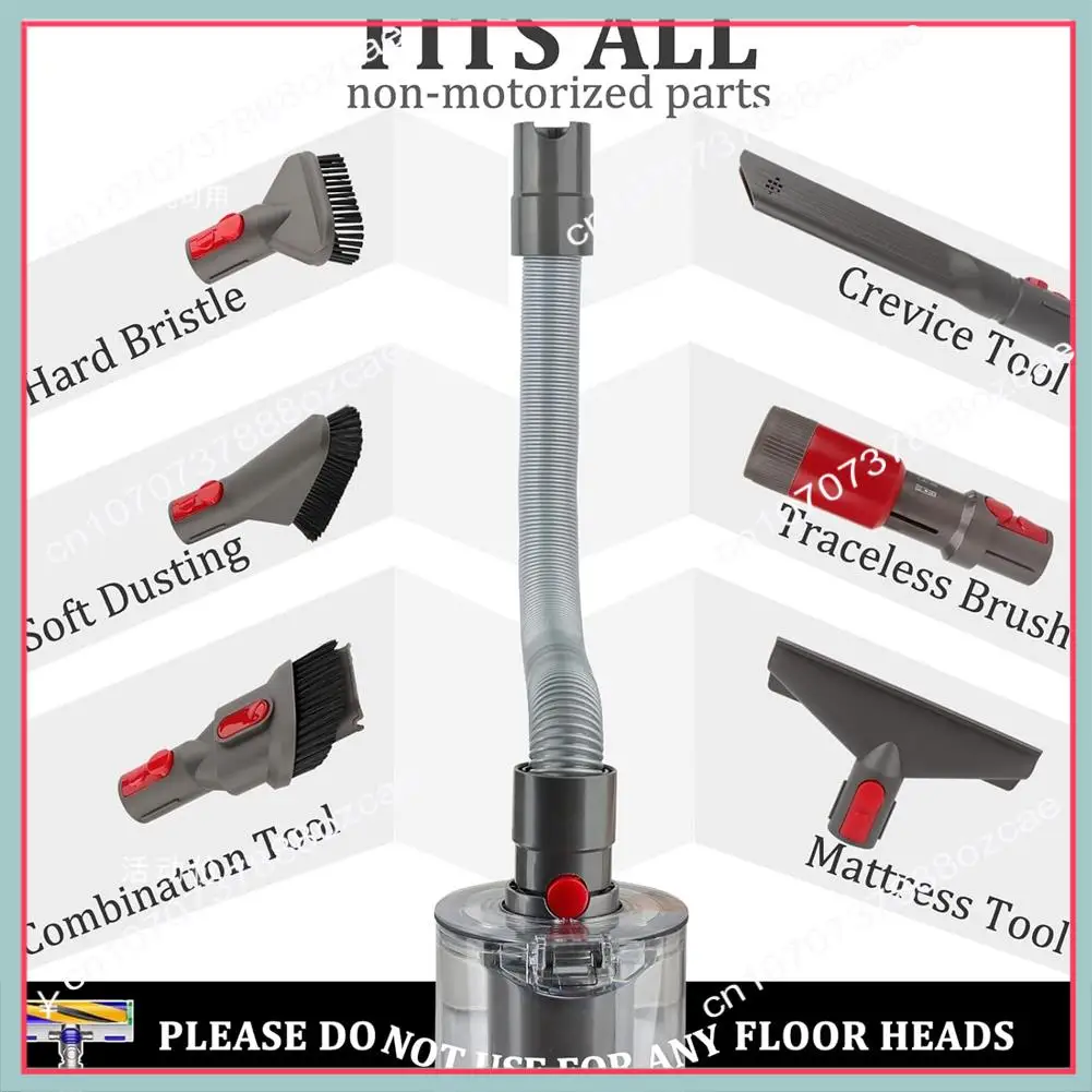 Kit adaptador universal de mangueira de extensão flexível a26p para dyson v7 v8 v10 v11 v15 v6 peças de reposição da série dc