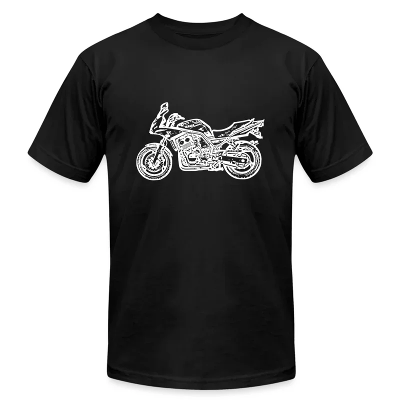 

2024 Men Yamahas FZS 600 Fazer Motorbike Fan T-shirt Casual T Shirt Graphic Summer Short Sleeves 100% Cotton S-3XL