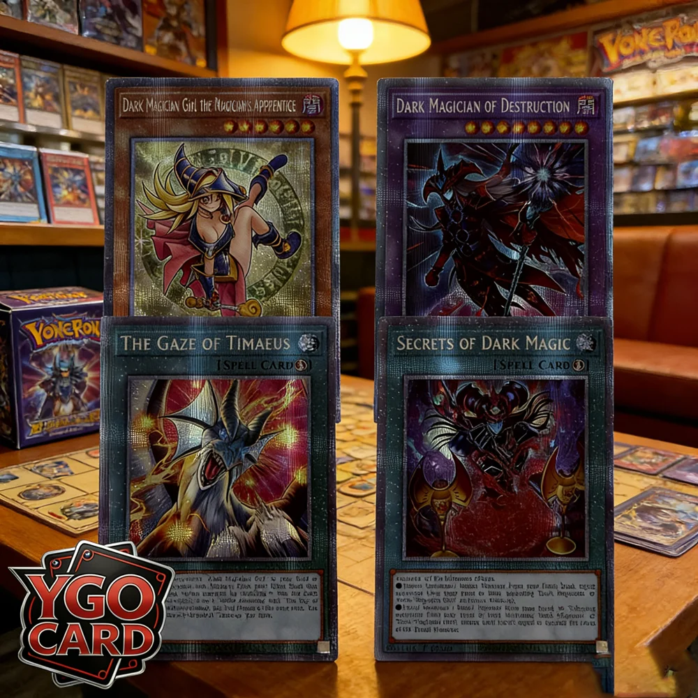 Orica YUGIOH DIY Proxy Cards Fallen of the White DragonEcclesia and the Dark Dragon Ancient Egypt Six High Priests SecretsofDark view 5