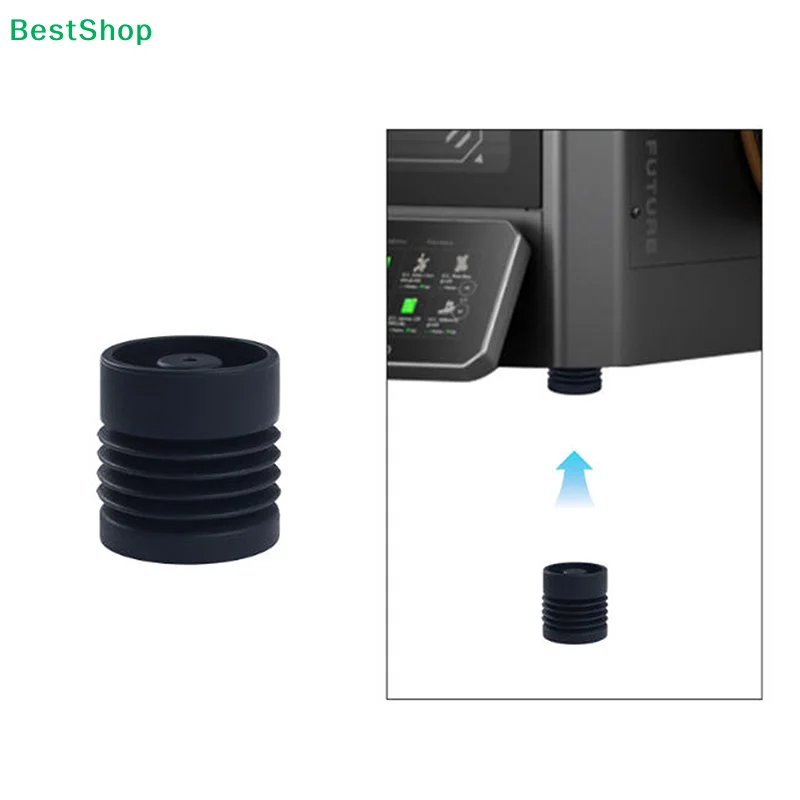 ♥4Pcs Black Rubber Feet Pads for Centauri Carbon 3D Printer - Anti-Vibration & Stability Support Accessories