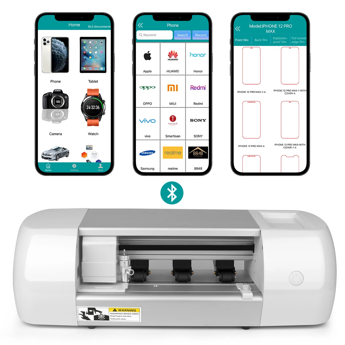 High Speed Laser Cutter Mobile Phone Hydrogel Film Cutter Screen Protector Cutting Hidrogel Machine