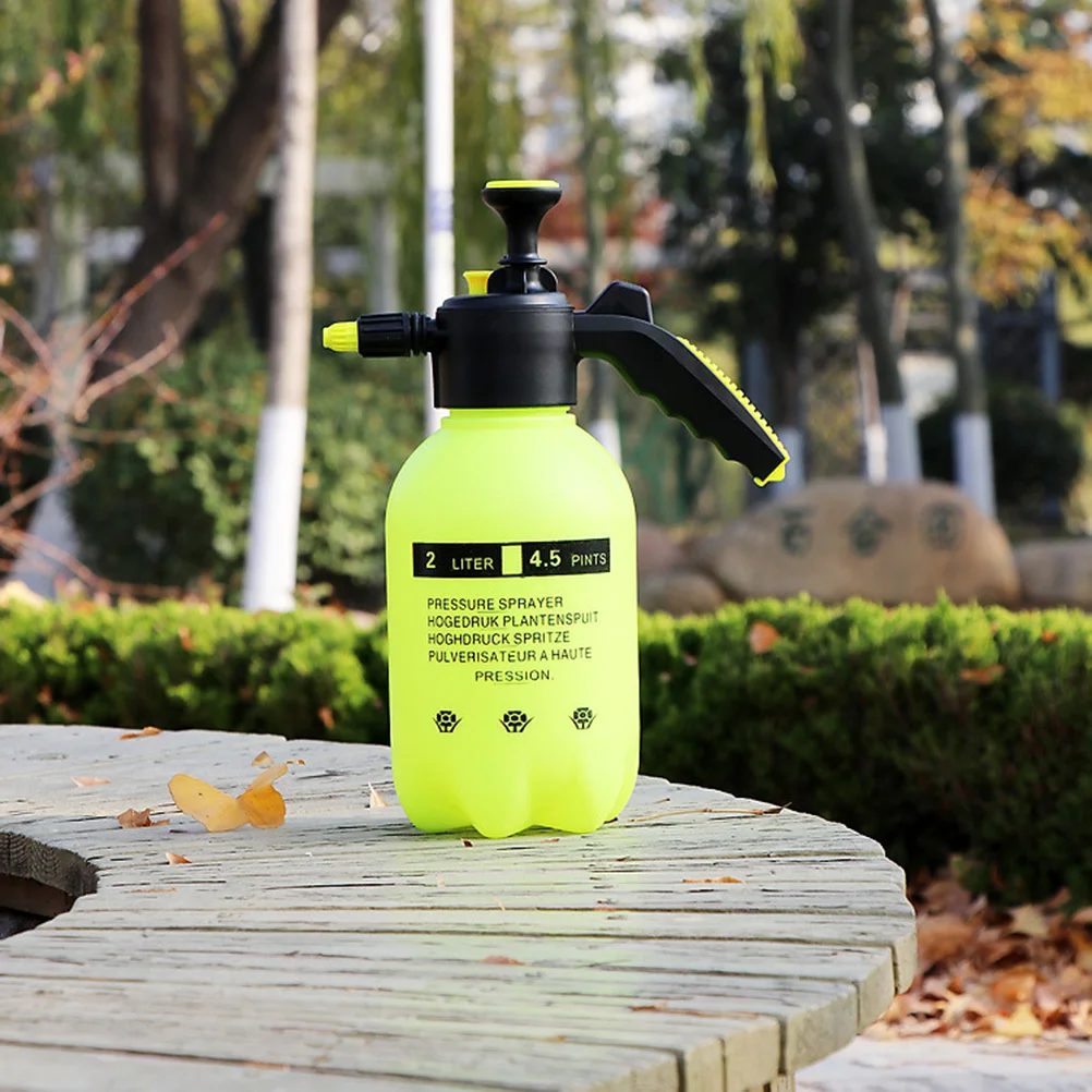 

1pc 2L Abs Air Pressure Sprayer Bottle Long Nozzle For Garden Plants Home Office Cleaning Watering Can Garden Mister Cold