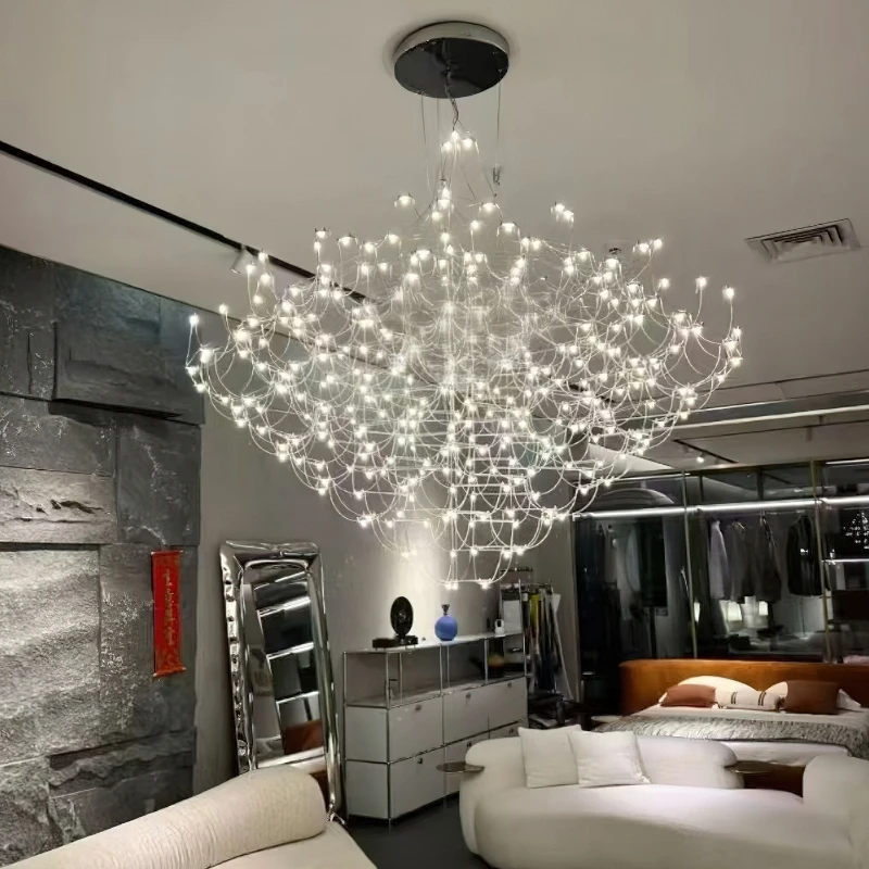 Firefly chandelier hotel villa lobby post-modern atmosphere living room dining room light luxury designer gypsy lamps