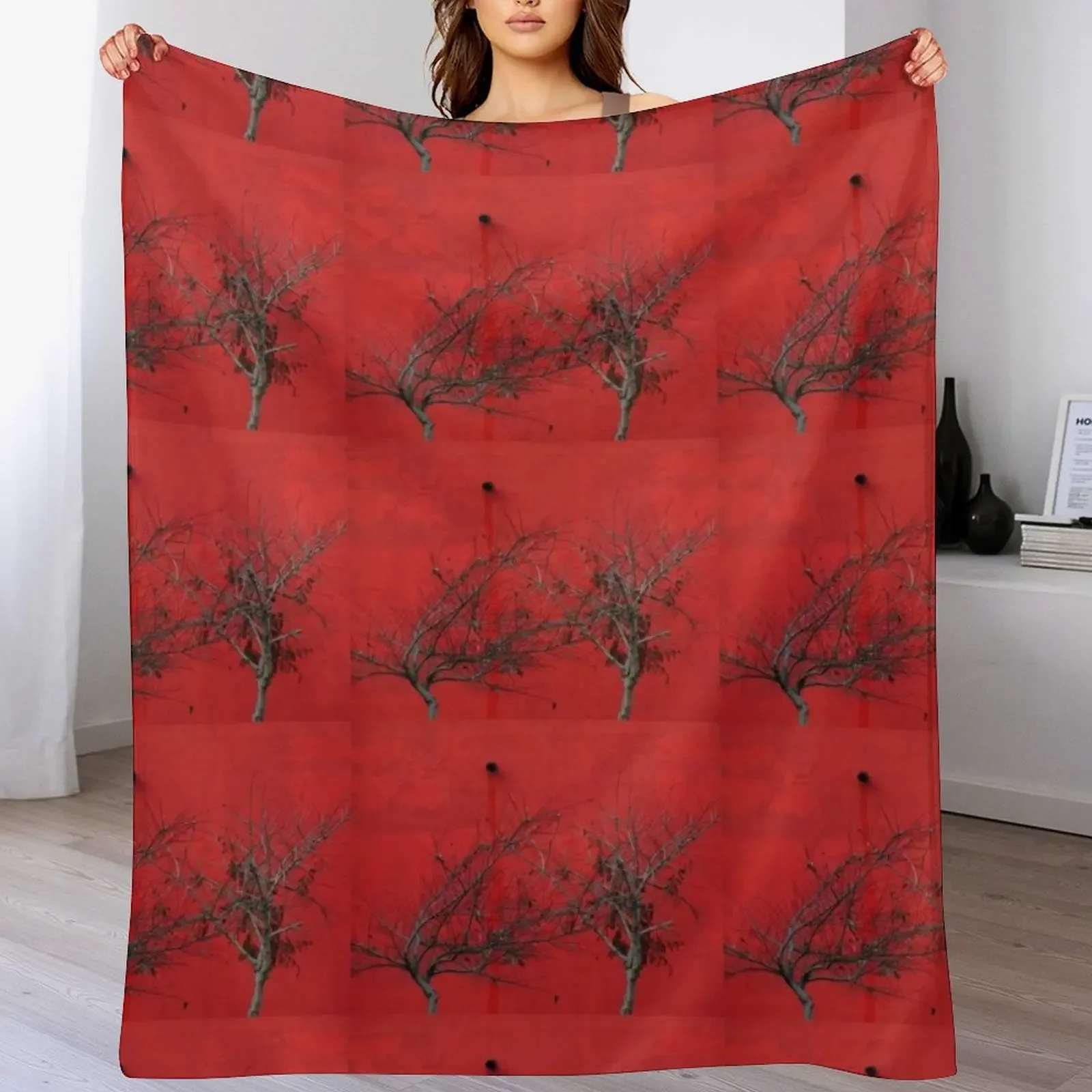 

New Trees are Hot Throw Blanket Decorative Throw Baby Luxury Thicken bed plaid Blankets