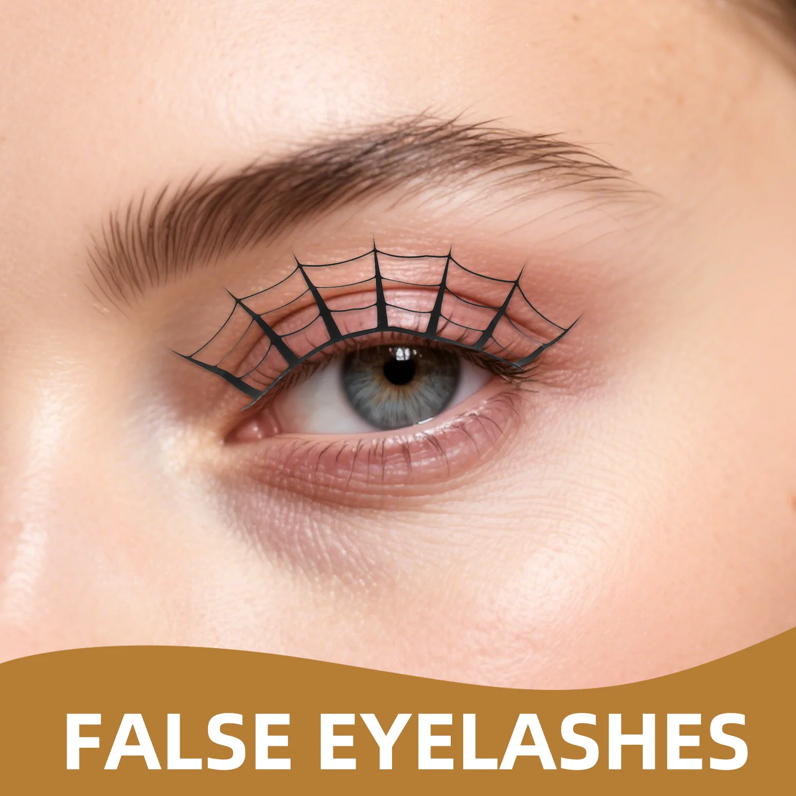 7 쌍 할로윈 속눈썹 독특한 가짜 속눈썹 여성 코스프레 파티 축제 메이크업 촘촘하고 생생한 할로윈 속눈썹