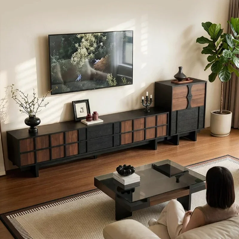 Light Luxury Tv Stand Shelf Hidden Universal Bedside Tv Stand Floral Bookshelves Muebles Para Salas Furniture Living Room