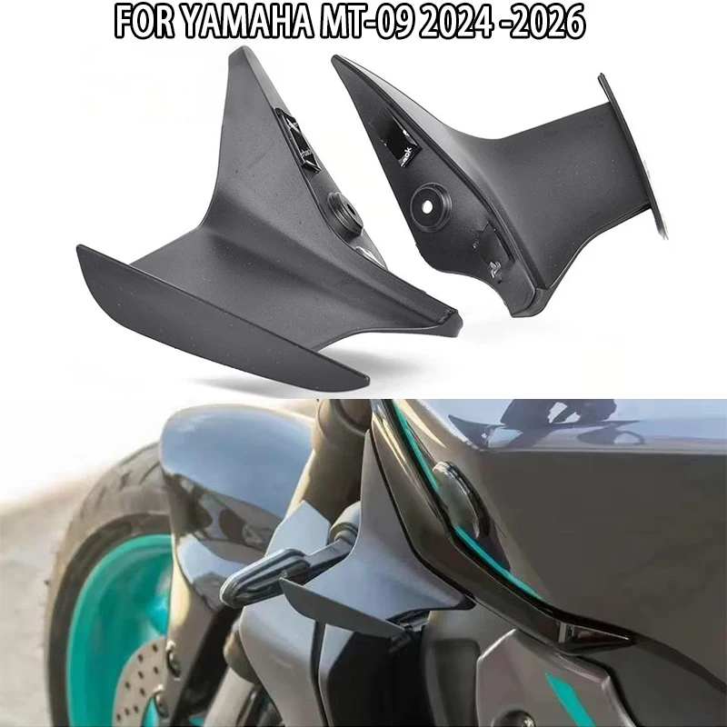 

Wings Protection Tank Guard For Yamaha MT-09 2024 2025 MT 09 MT09 SP Fuel Tank Side Wings Spoiler Motorcycle Accessories