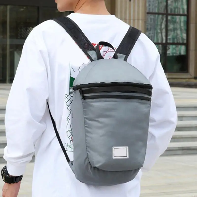 

Mens Outdoor Foldable Backpack with Colorful Aesthetic Travel Waterproof Backpack