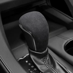 Adhesive Sheath Shell Suede Gear Stick Shift Shifter Cover for Toyota Camry,Avalon 2019 2020 2021 2022